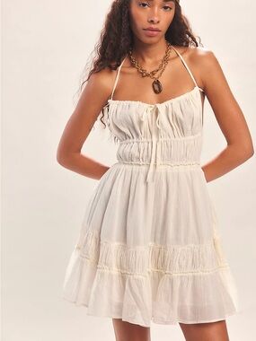 free people chester mini dress Chester Denim Mini Dress